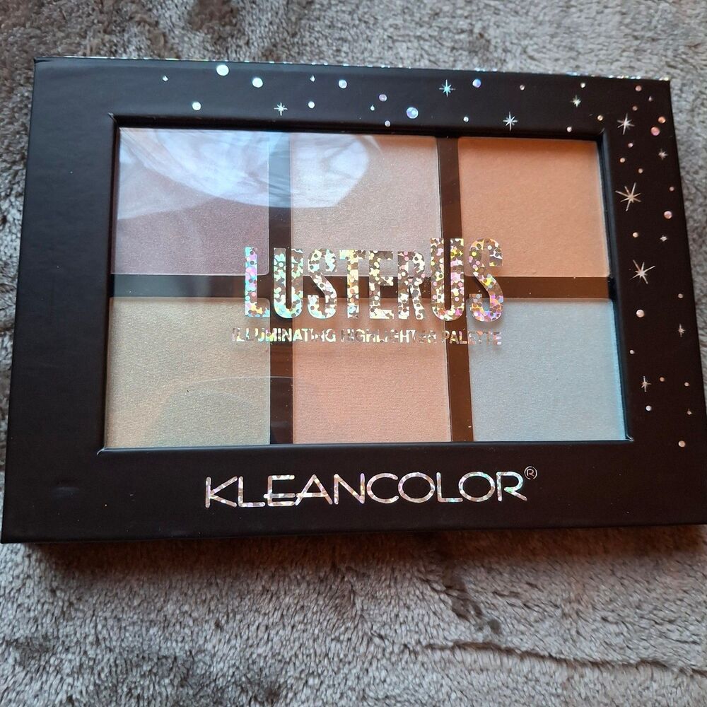 Kleancolor LusterUS Illuminating Foil Metallic Highlighter Palette - ENCHANTED